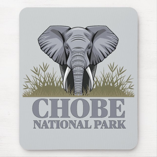 Chobe National Park Botswana Mouse Pad (Front)
