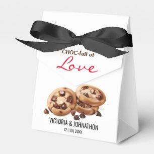 Choc-Full Of Love Cookie Wedding Favour Box