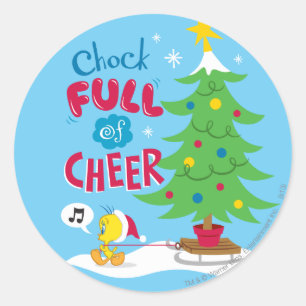 Chock Full Of Cheer Classic Round Sticker