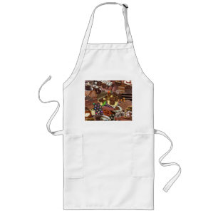 Chockablock choc long apron