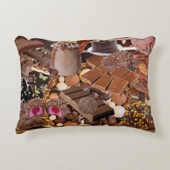 Chockablock chocs decorative cushion (Front)