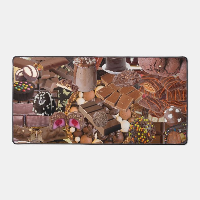 Chockablock chocs desk mat (Front)