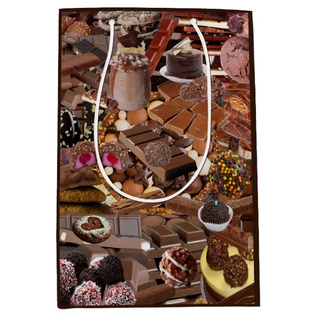 Chockablock chocs Gift Bag (Front)