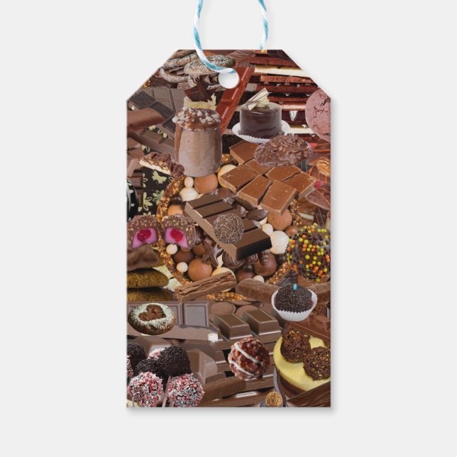 Chockablock chocs gift tags (Front)