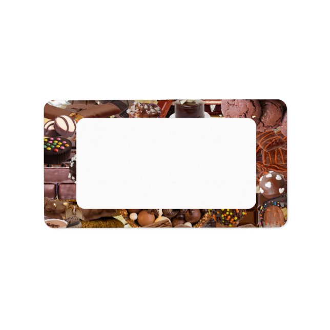 Chockablock chocs label (Front)