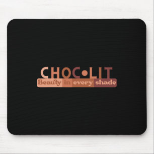 Choclit Brown Sugar Babe Afro Queen African Americ Mouse Pad
