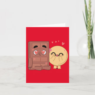 Choco And Pancake Couples Love Valentine Matching Invitation