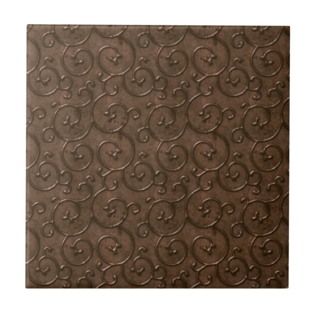Choco Ceramic Tile (Front)