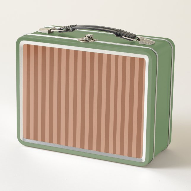 Choco Coffee Metal Lunch Box (Front)