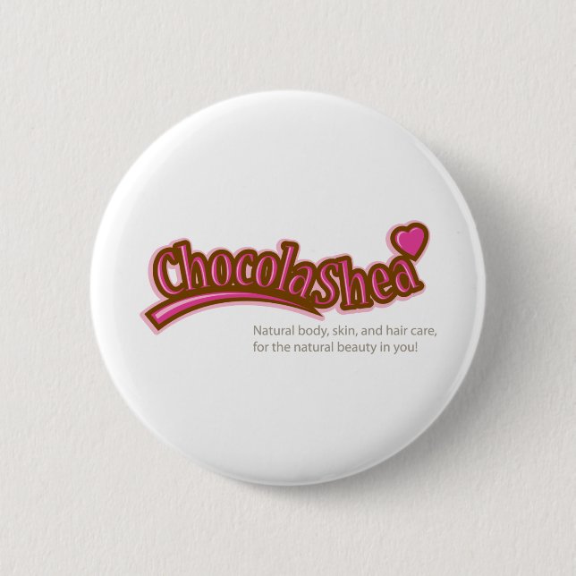 Chocoashea 6 Cm Round Badge (Front)
