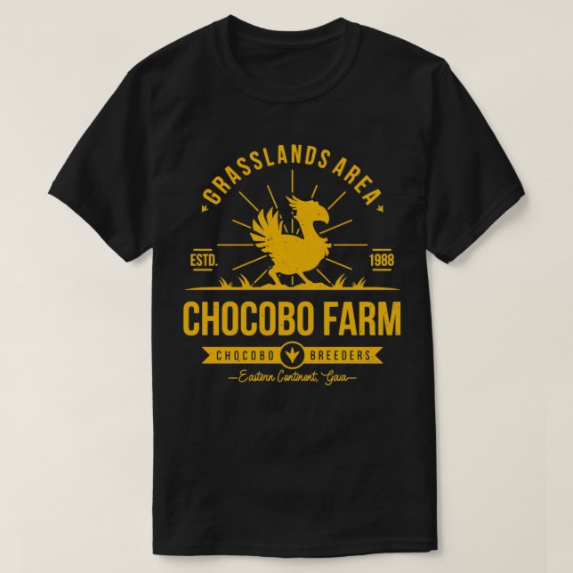 Chocobo Farm T-Shirt (Design Front)