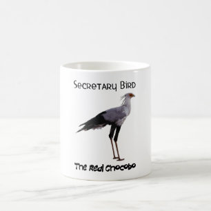 Chocobo (Secretary Bird) - For Light Coloured Mugs