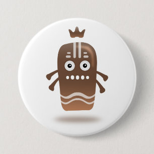 ChocoChobo-Button 7.5 Cm Round Badge