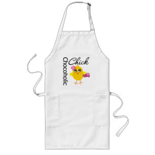 Chocoholic Chick Long Apron