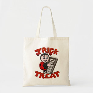 Chocoholic Ladybug – “Trick or Treat” Design Tote Bag