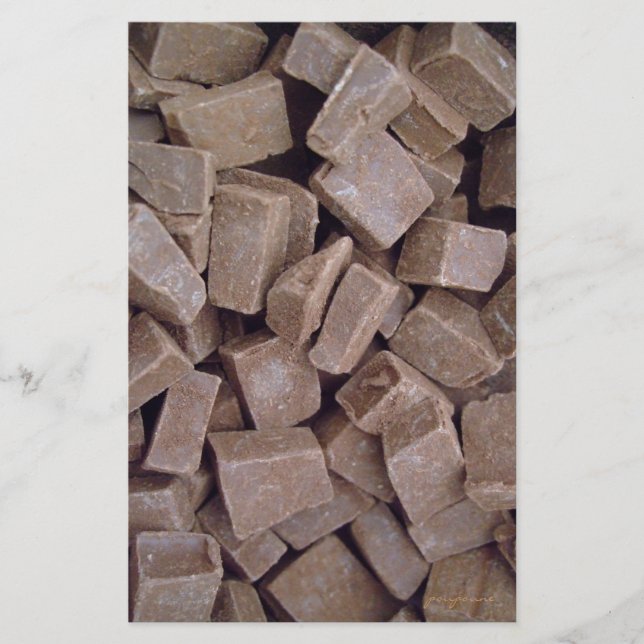 chocoholic letterhead paper (Front)