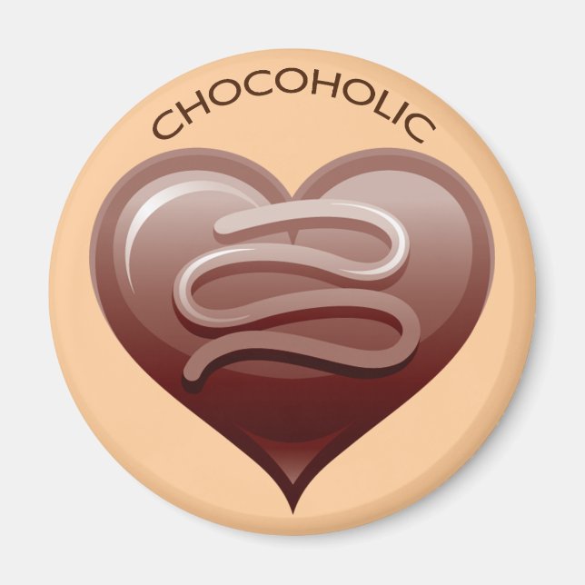 CHOCOHOLIC MAGNET (Front)