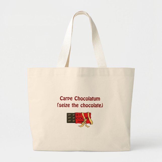 Chocoholic Tote Bag (Front)