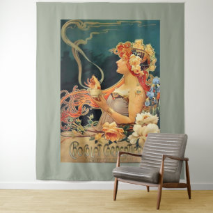 Chocolat Charpentier by Louis Theophile art nouvea Tapestry