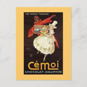 Chocolat Dauphin French Girls1924 Postcard