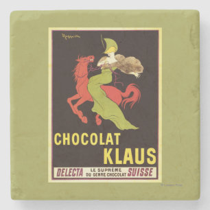 Chocolat Klaus Advertisement Poster Stone Coaster