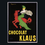 CHOCOLAT KLAUS Beverage Drink Ad Vintage Art Deco Poster<br><div class="desc">High res reproduction,  Photoshop corrected for sharp prints and vibrant crisp colours,  best effort digital repaired for tears,  dirt and filled in missing elements. CHOCOLAT KLAUS Beverage Drink Ad Vintage Art Deco Poster by Leonetto Cappiello.</div>