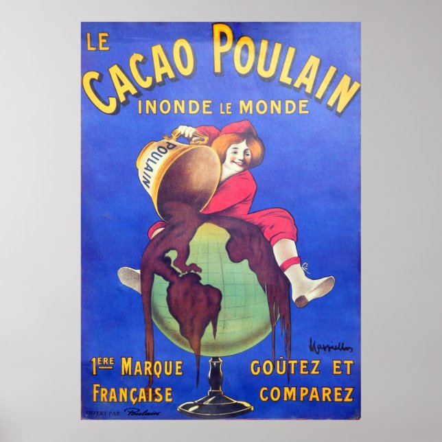 Chocolat, Vintage Poster (Front)