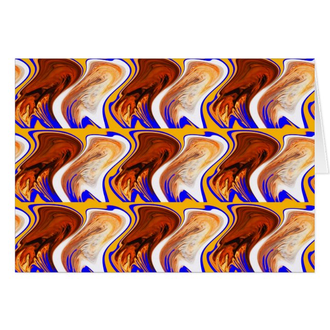 Chocolate and cream card (Front Horizontal)