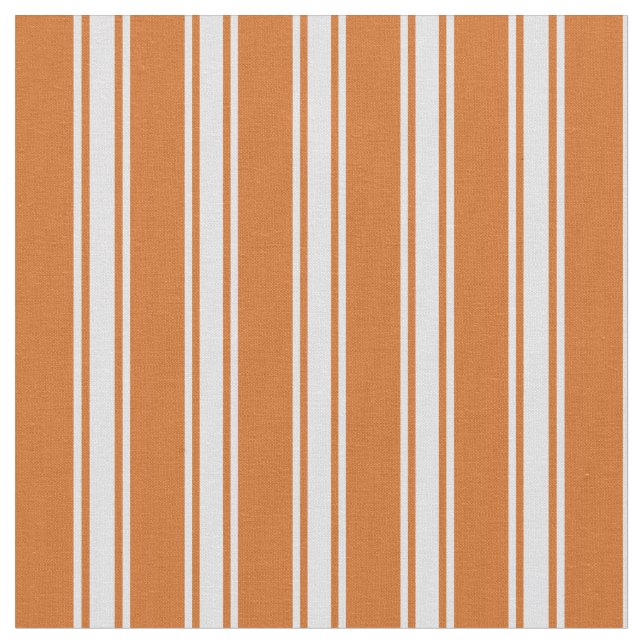 Chocolate and Lavender Coloured Stripes Fabric (Close Up)