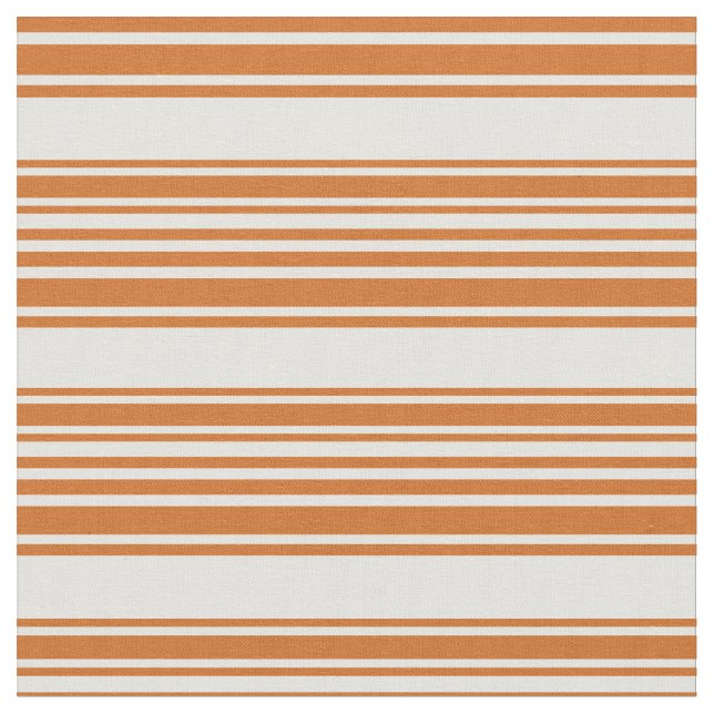 Chocolate and Light Yellow Coloured Lines Fabric (Close Up)