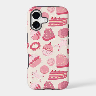 Chocolate and pastries pattern 2