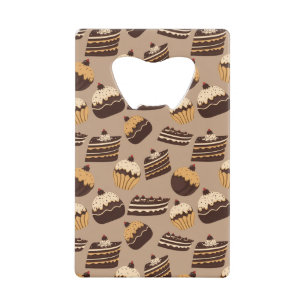 Chocolate and pastries pattern 3