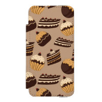 Chocolate and pastries pattern 3