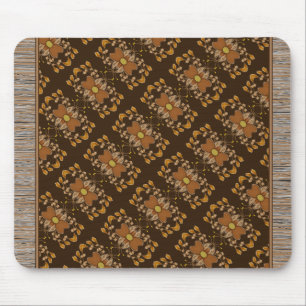 Chocolate and So Sweet Patterned Mouse Rug Pad