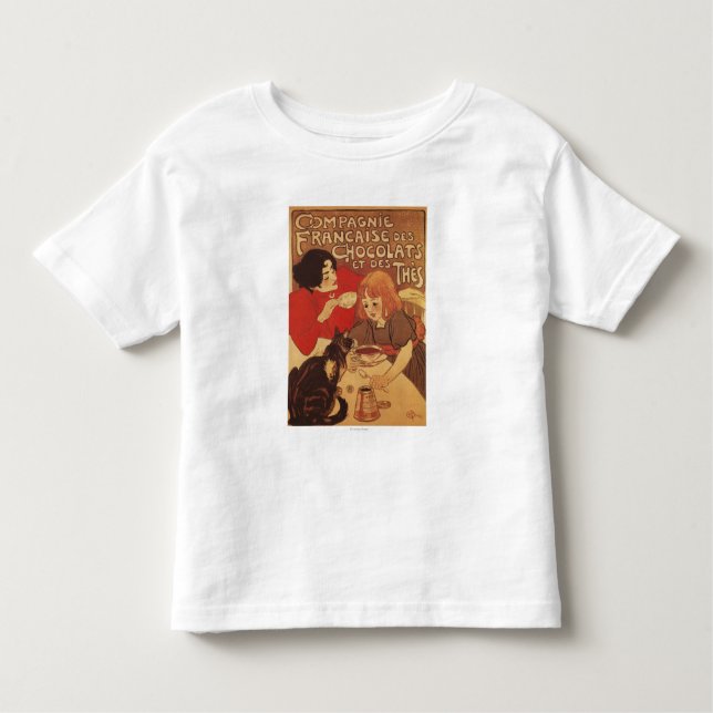 Chocolate and Tea Co Mother and Daughter Toddler T-Shirt (Front)