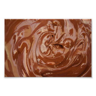 Chocolate Background Photo Print
