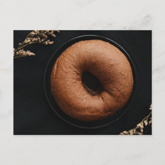Chocolate Bagels Postcard
