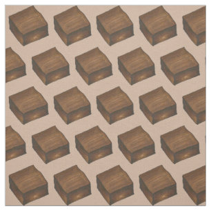 Chocolate Bake Sale Fudge Brownies Food Dessert Fabric