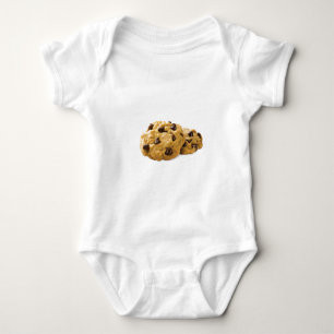 Chocolate Baking Sweets Dessert Food Cookie Party Baby Bodysuit