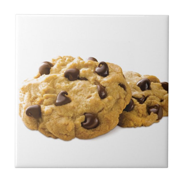 Chocolate Baking Sweets Dessert Food Cookie Party Ceramic Tile (Front)