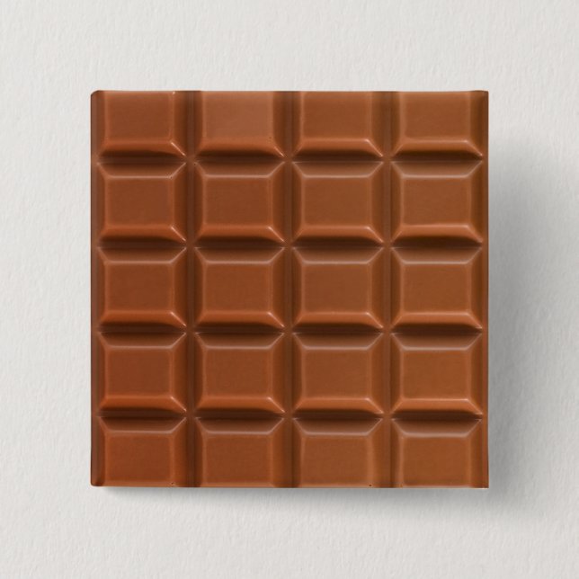 Chocolate bar background badge (Front)