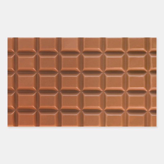 Chocolate bar background sticker (Front)