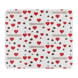 Chocolate Bar Cocoa Lovers Chocoholic Junk Food Cutting Board