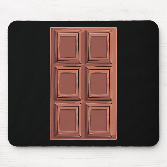 Chocolate Bar S'mores Costume Group Camping  Mouse Pad (Front)