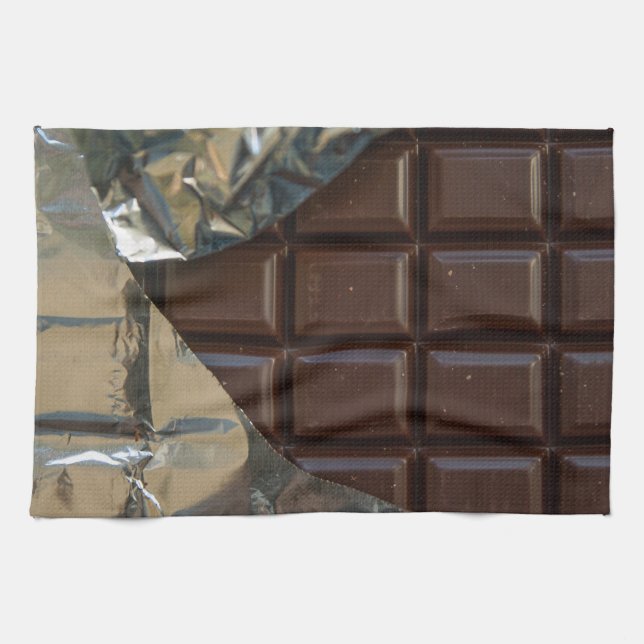 Chocolate Bar Tea Towel (Horizontal)