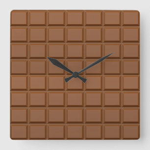 "Chocolate Bar" wall clock