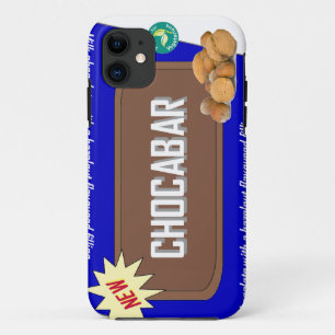 Chocolate bar with nuts iPhone 11 case
