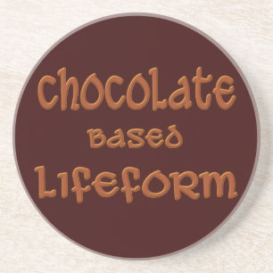 Chocolate Based Lifeform Coaster