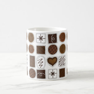 Chocolate Bon Bon Chocoholic Candy Valentine's Day Coffee Mug