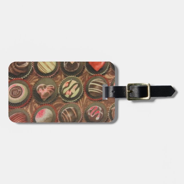 Chocolate Box Luggage Tag (Front Horizontal)